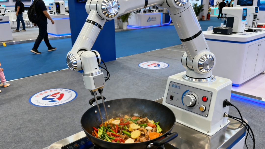 AI掌勺，味动京城！第十六届北京餐博会设立智能炒菜机器人展区